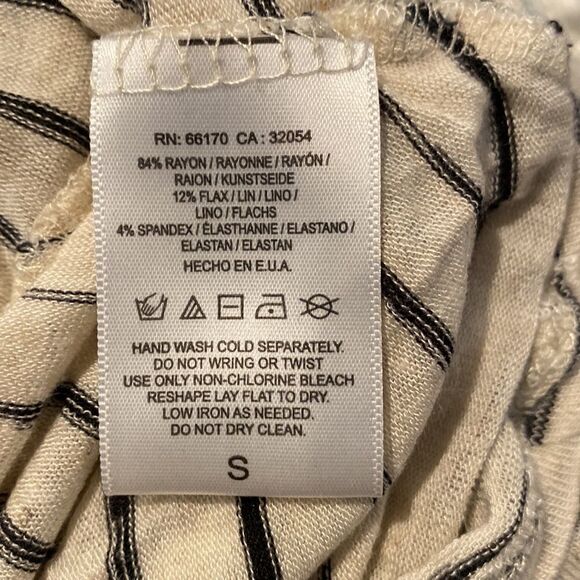 Anthropologie Postmark Soft 3/4 Sleeve Top Size Small - Picture 4 of 5